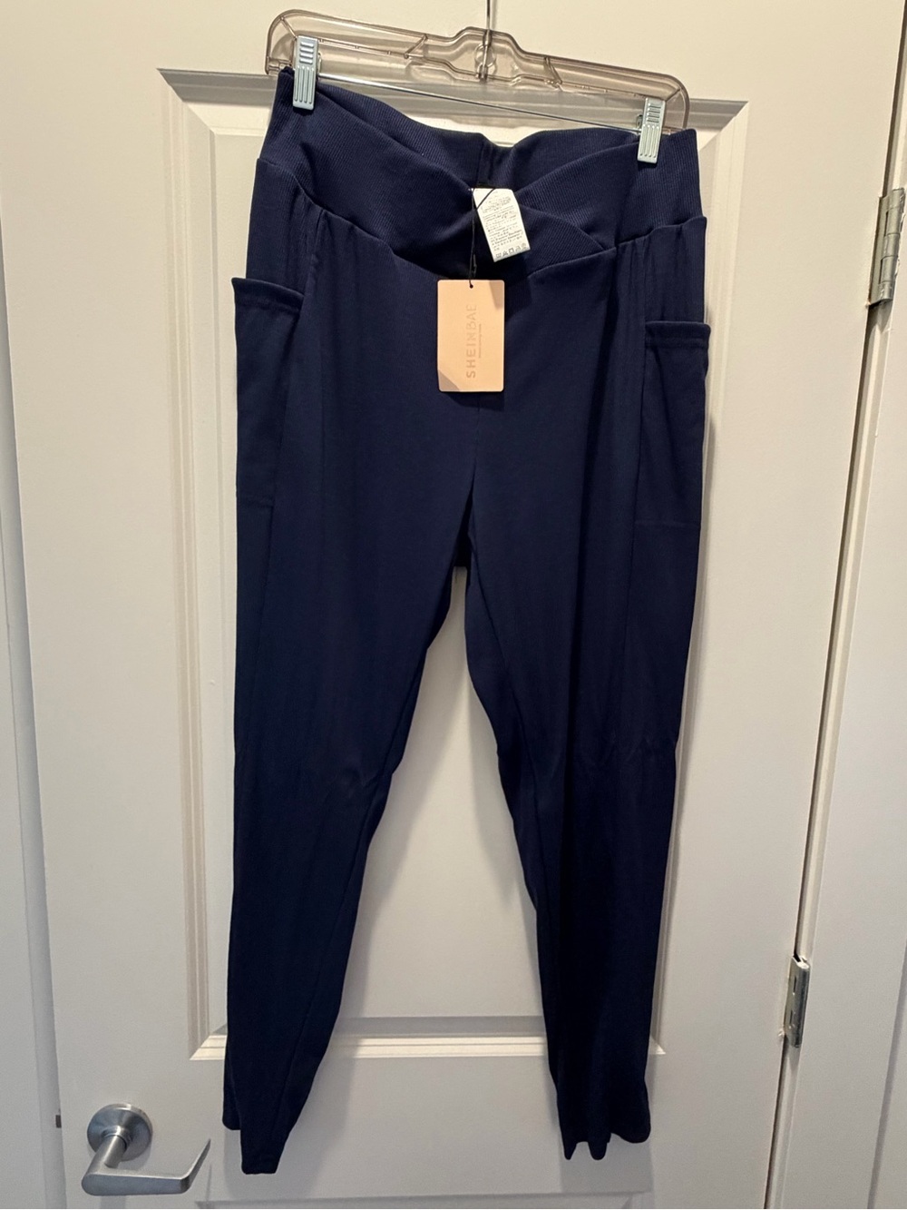 SHEIN Ribbed Knit pants